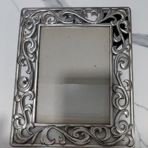 Source Unknown Silver Ornate Picture Frame